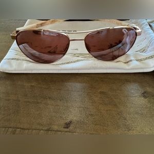 Costa Del Mar fernandina sunglasses. Rose gold. Excellent condition.
